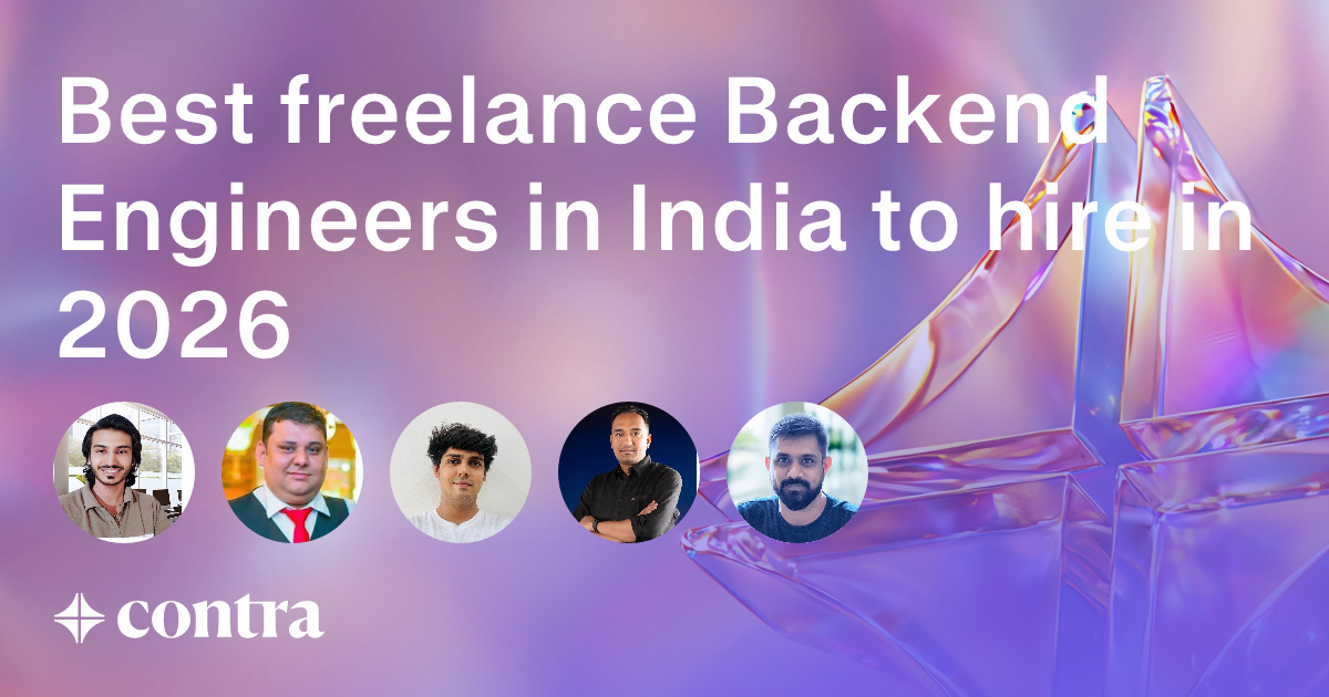 Backend Development freelancers in India