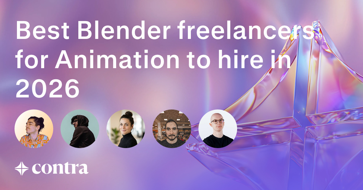 Blender freelancers for Animation