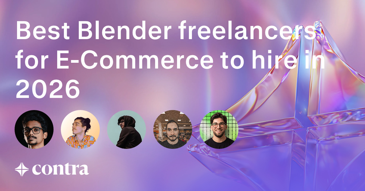 Blender freelancers for E-Commerce
