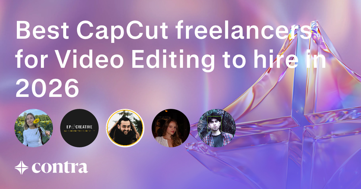 CapCut freelancers for Video Editing