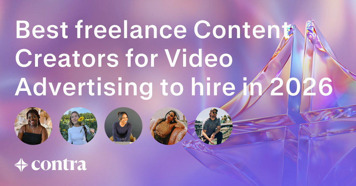 Content Creation freelancers for Video Advertising