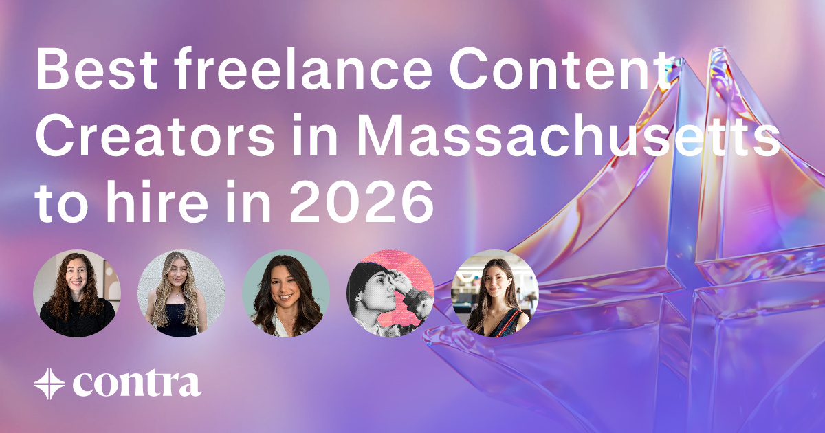 Content Creation freelancers in Massachusetts