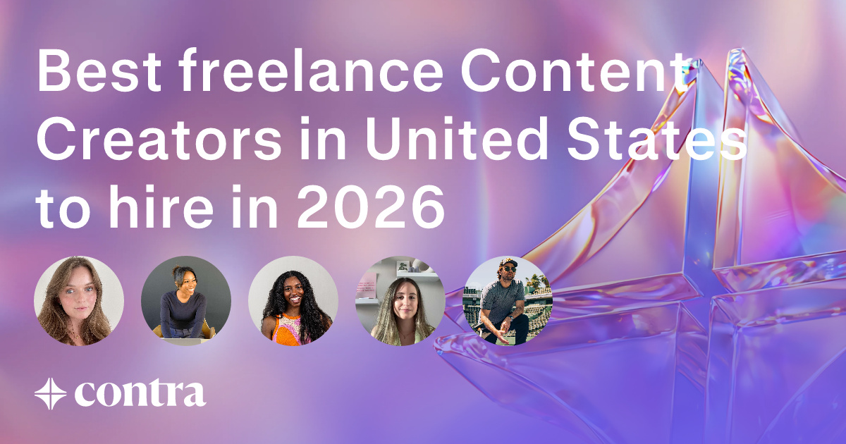 Content Creation freelancers in United States