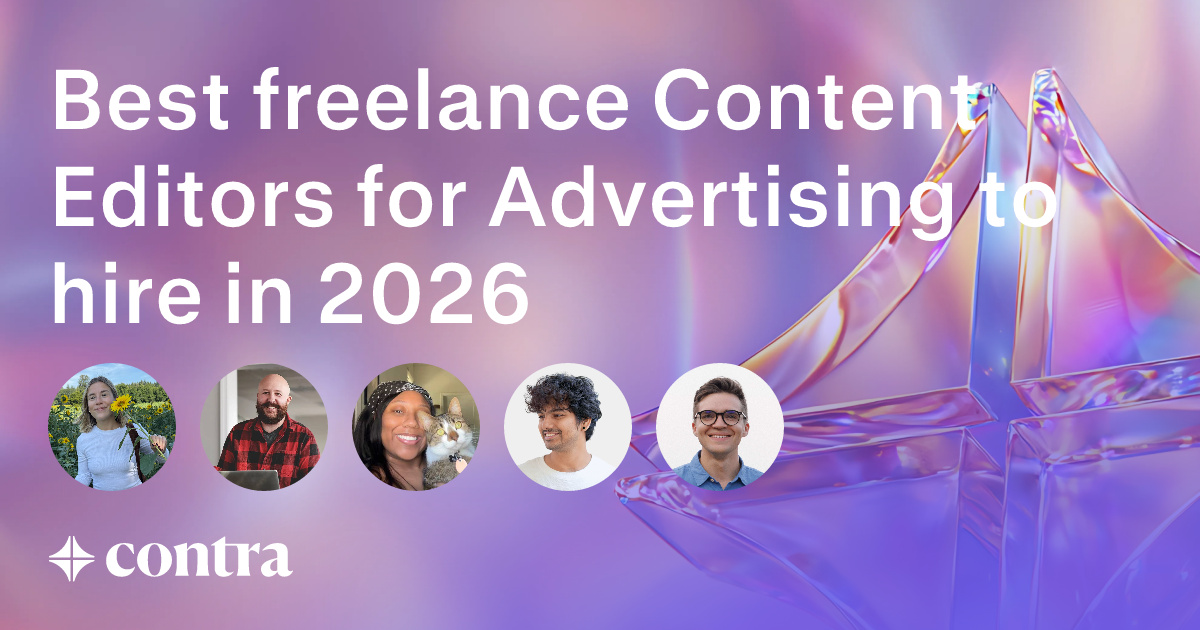 Content Editing freelancers for Advertising