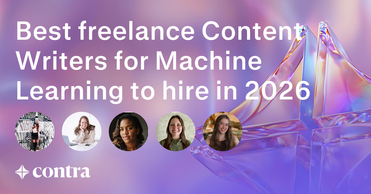 Content Writing freelancers for Machine Learning