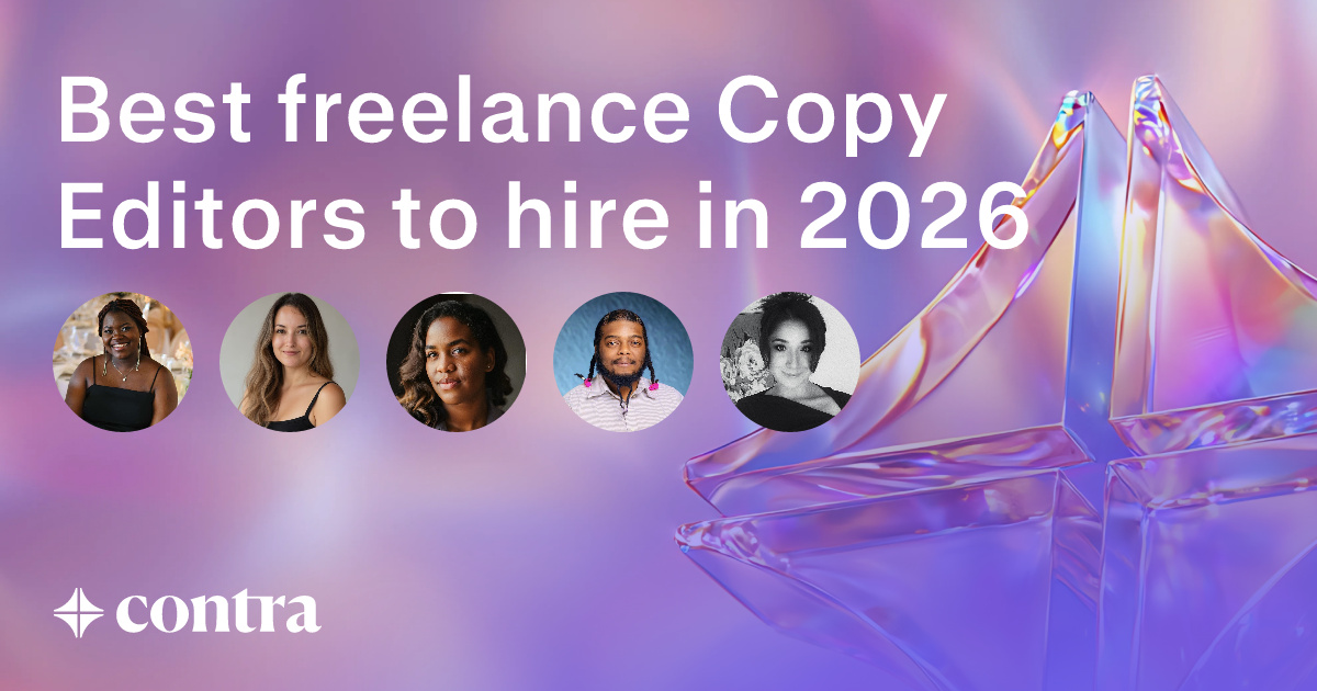 Copy Editing freelancers