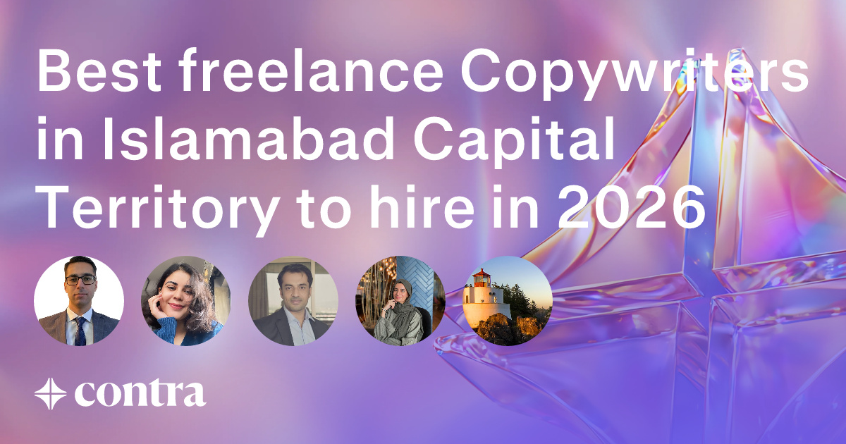 Copywriting freelancers in Islamabad Capital Territory