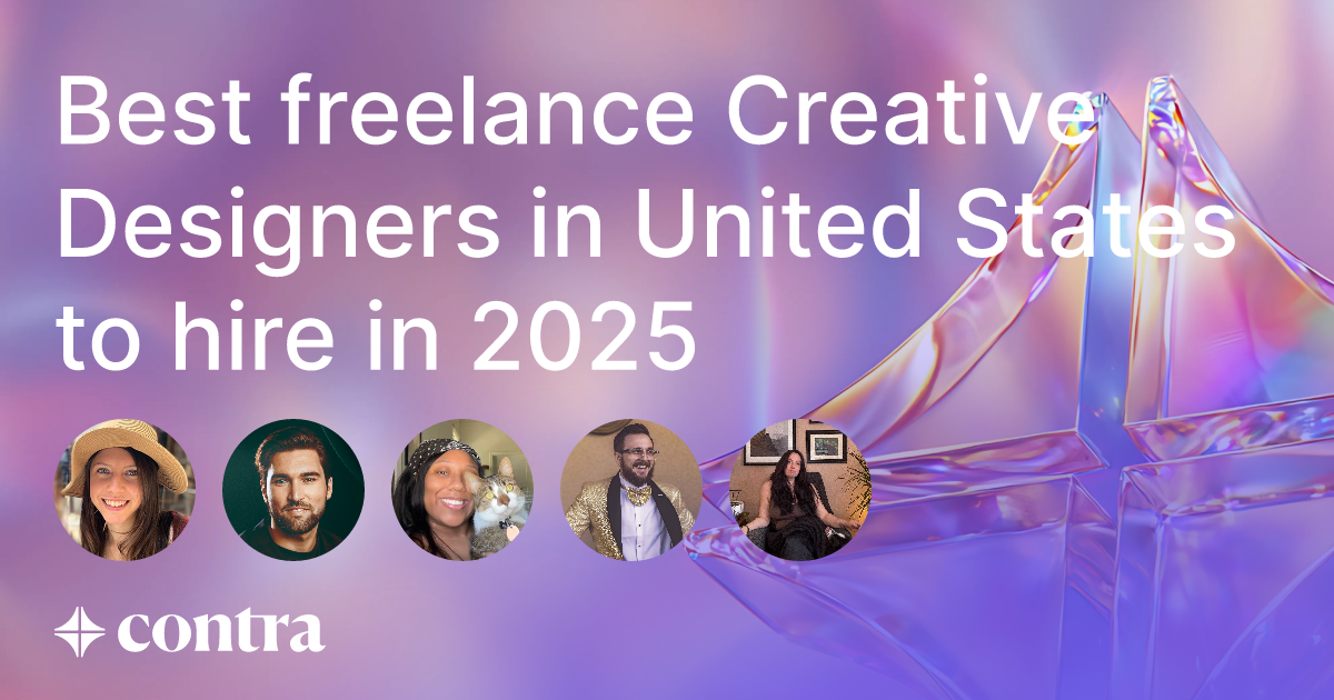 Best freelance Creative Designers in United States to hire in 2025