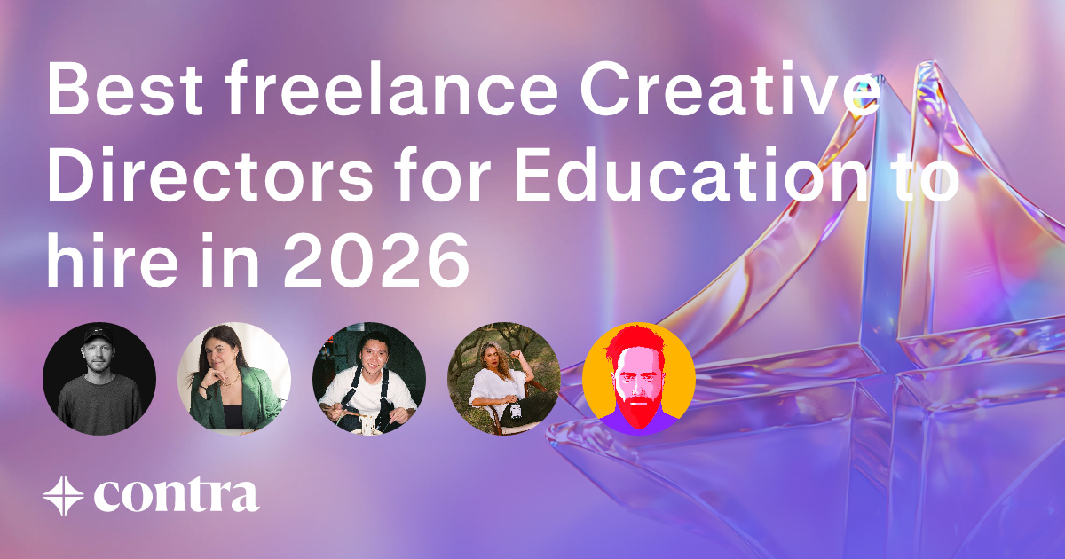 Creative Direction freelancers for Education