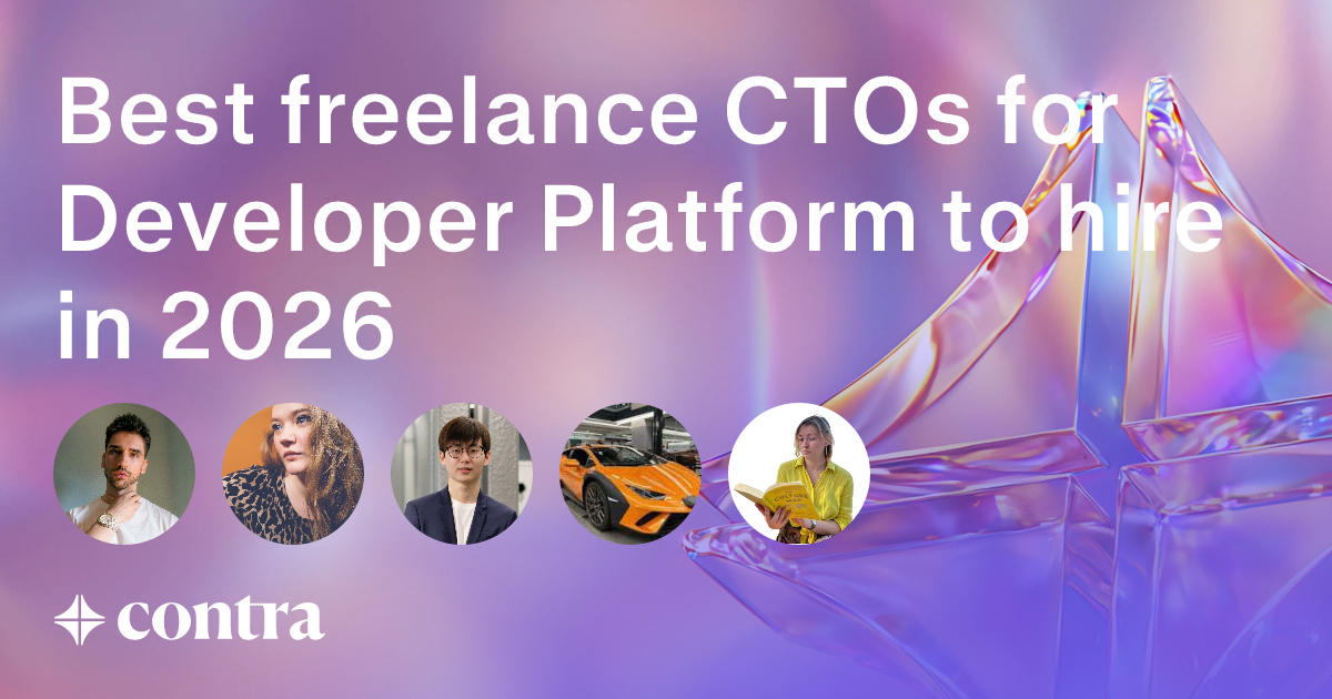 Technology Leadership freelancers for Developer Platform