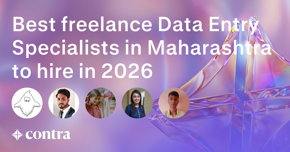 Data Entry freelancers in Maharashtra