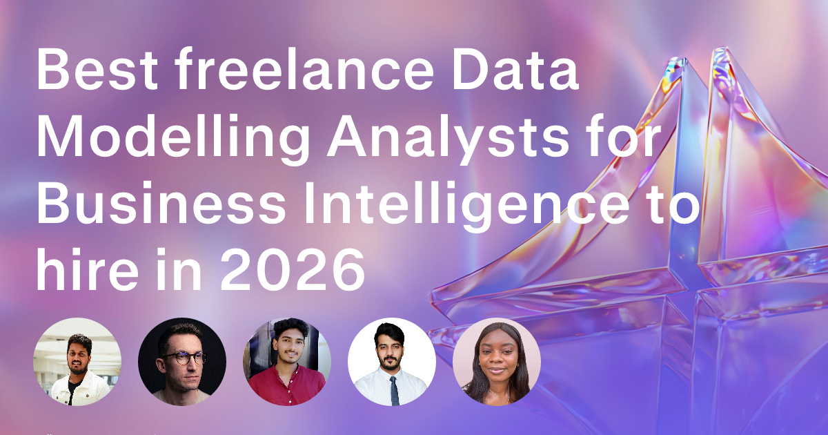 Data Modeling freelancers for Business Intelligence