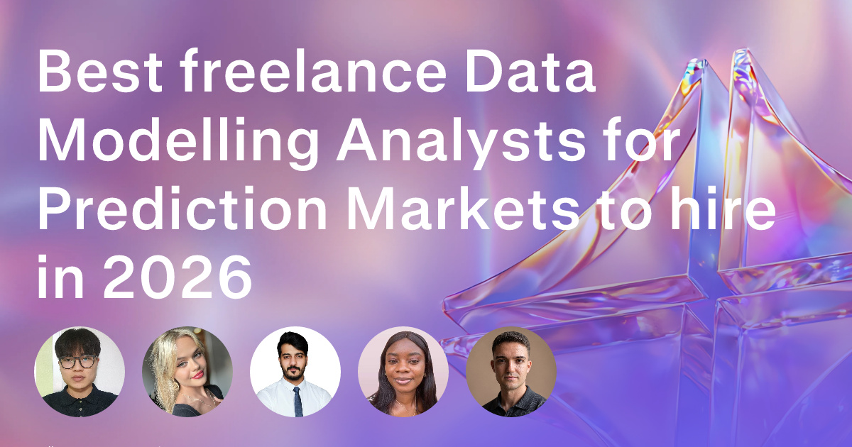 Data Modeling freelancers for Prediction Markets