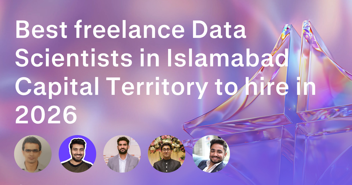 Data Science freelancers in Islamabad Capital Territory
