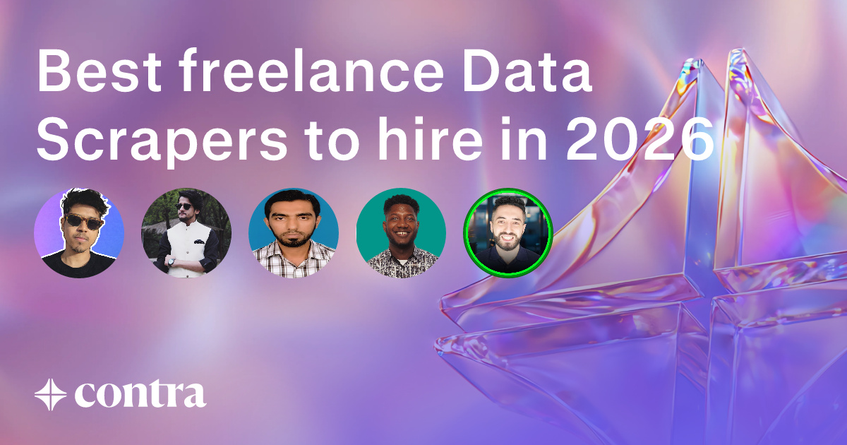 Web Scraping freelancers