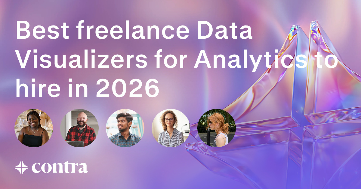Data Visualization freelancers for Analytics