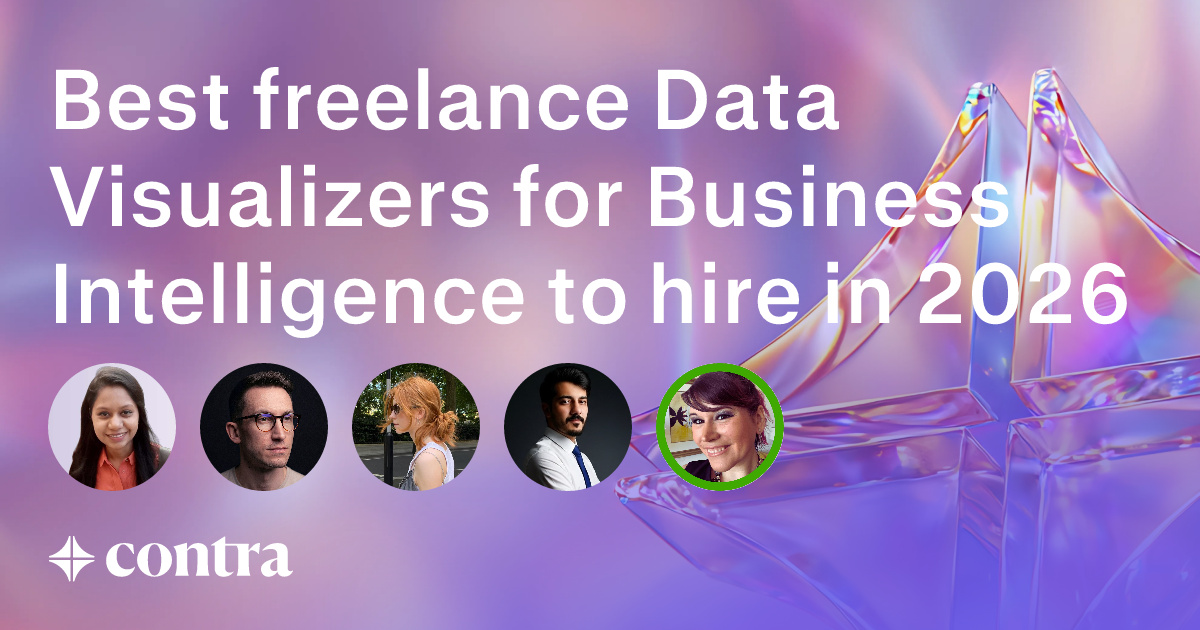 Data Visualization freelancers for Business Intelligence