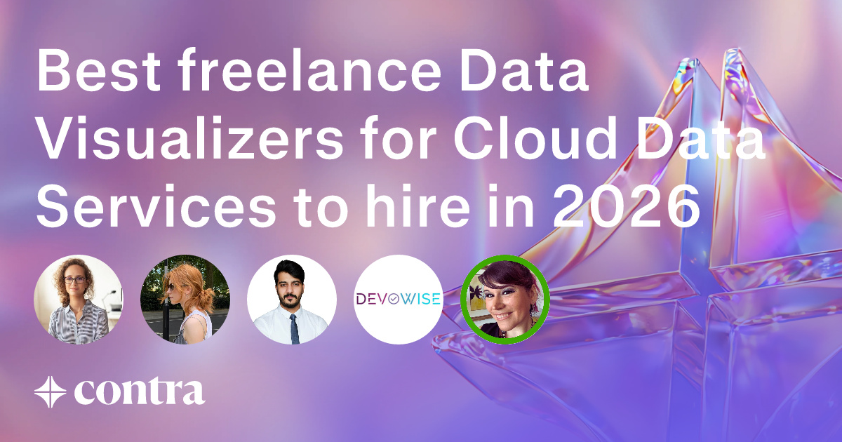 Data Visualization freelancers for Cloud Data Services