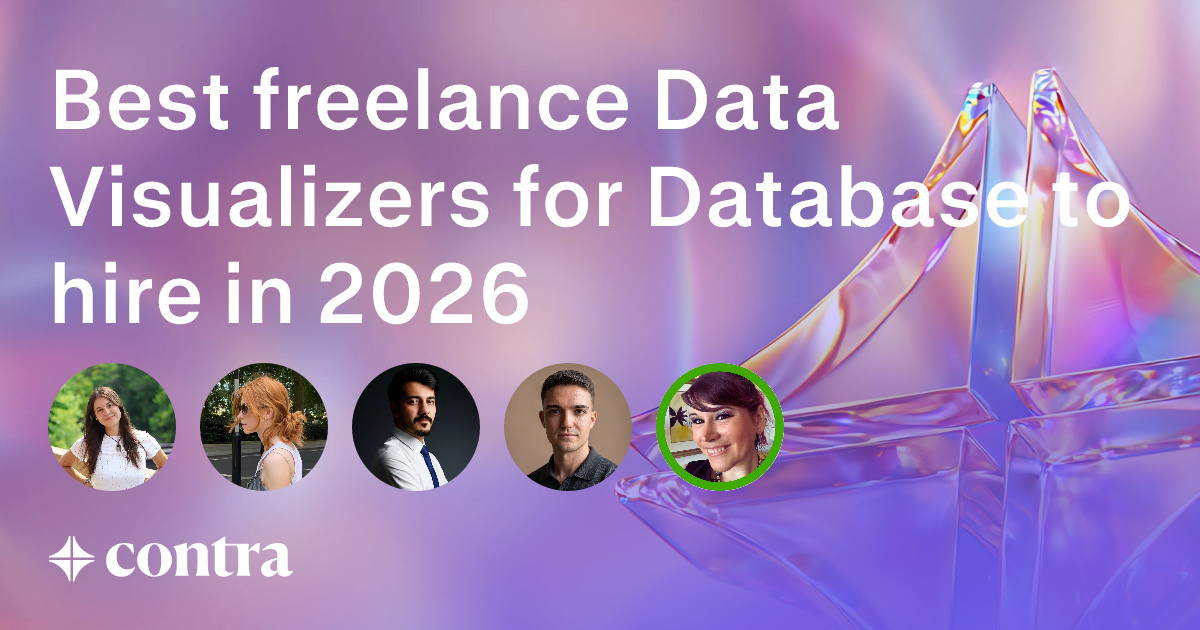 Data Visualization freelancers for Database