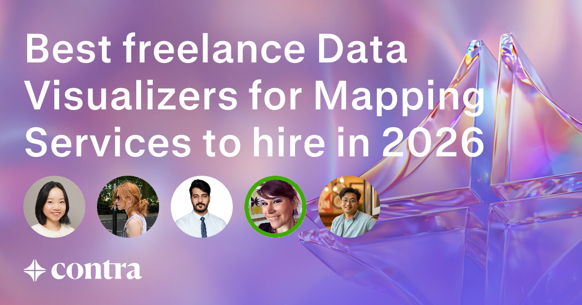 Data Visualization freelancers for Mapping Services