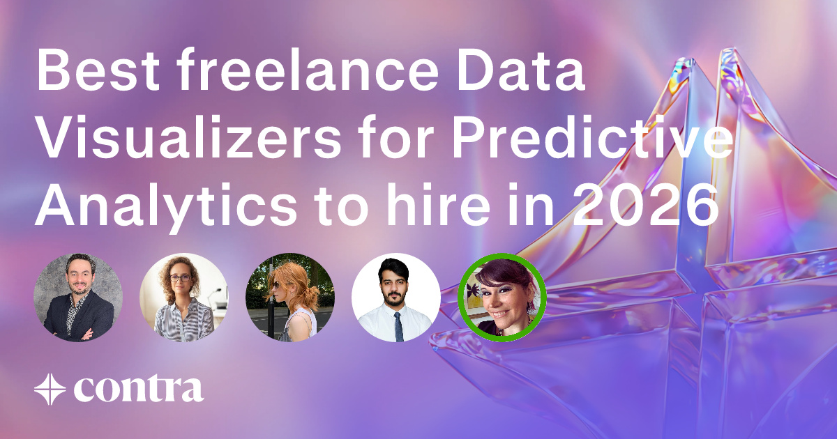 Data Visualization freelancers for Predictive Analytics