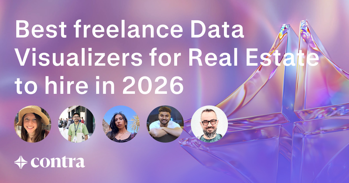 Data Visualization freelancers for Real Estate
