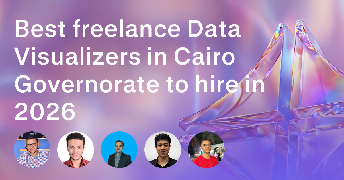 Data Visualization freelancers in Cairo Governorate