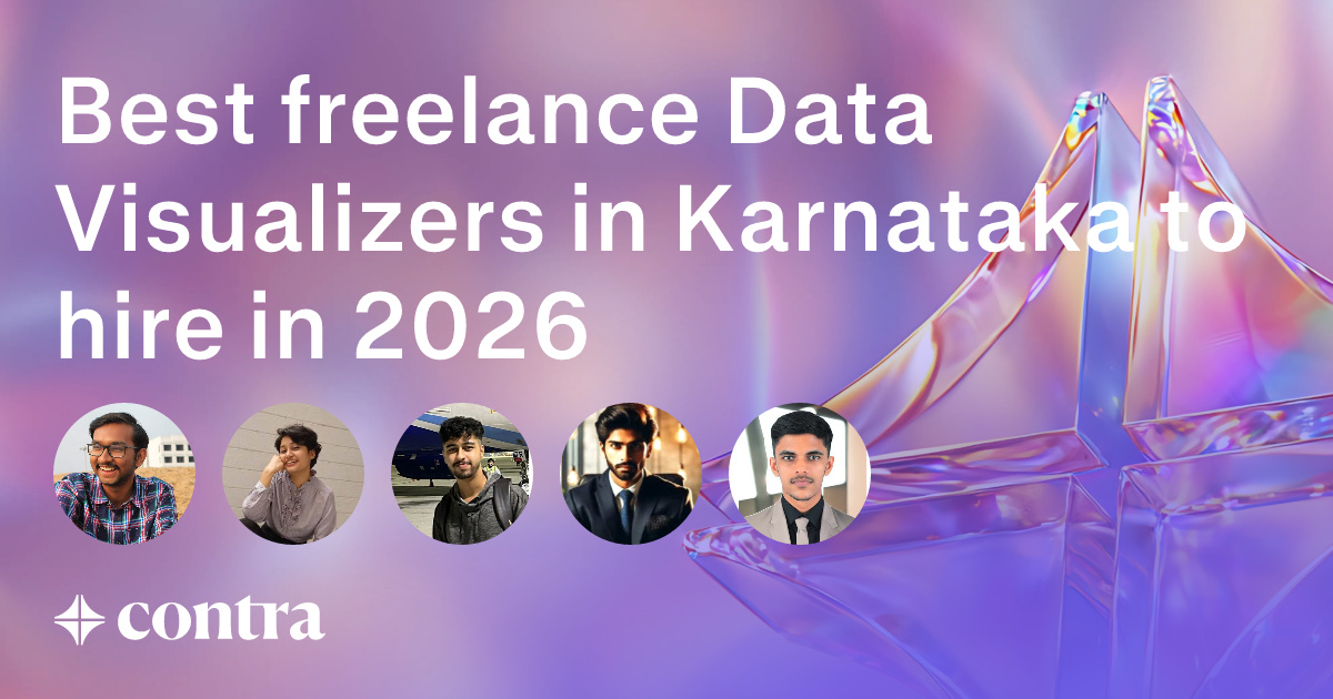 Data Visualization freelancers in Karnataka