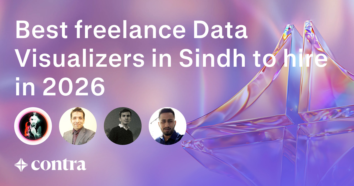 Data Visualization freelancers in Sindh