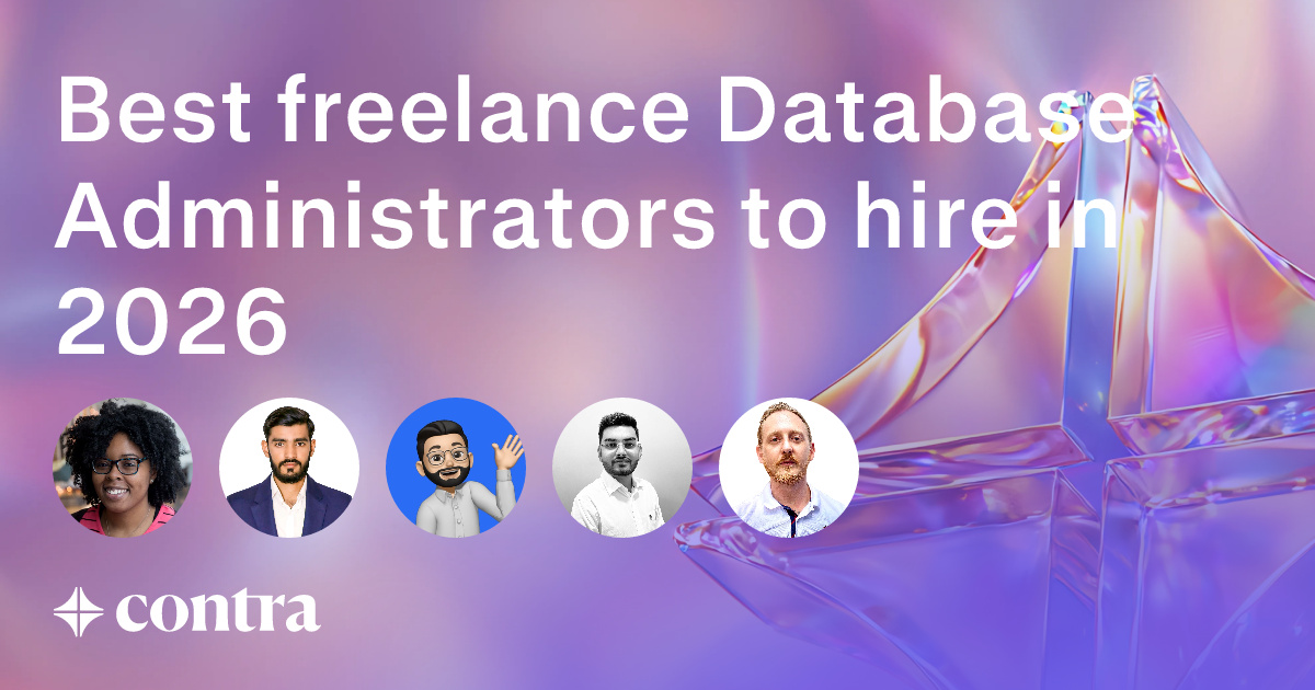 Database Administration freelancers