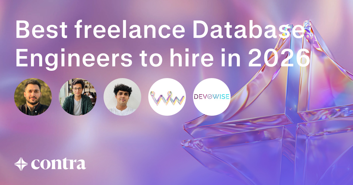 Database Engineering freelancers