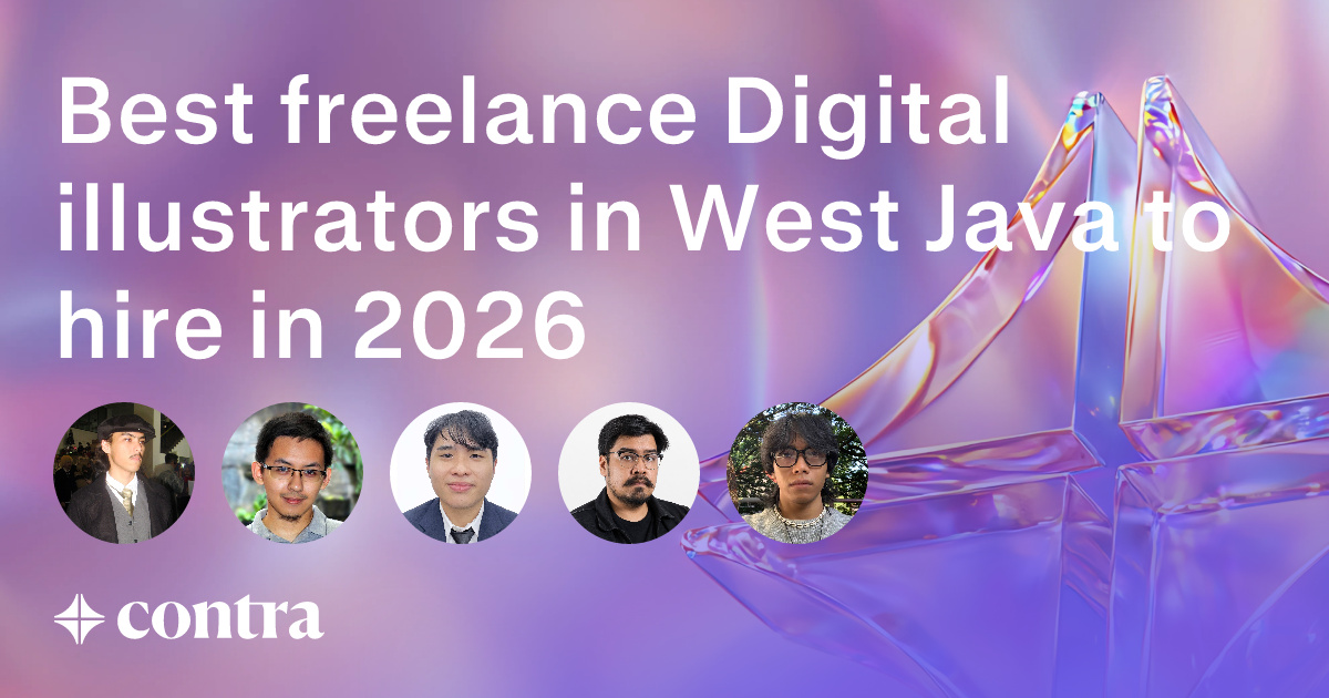 Digital illustration freelancers in West Java