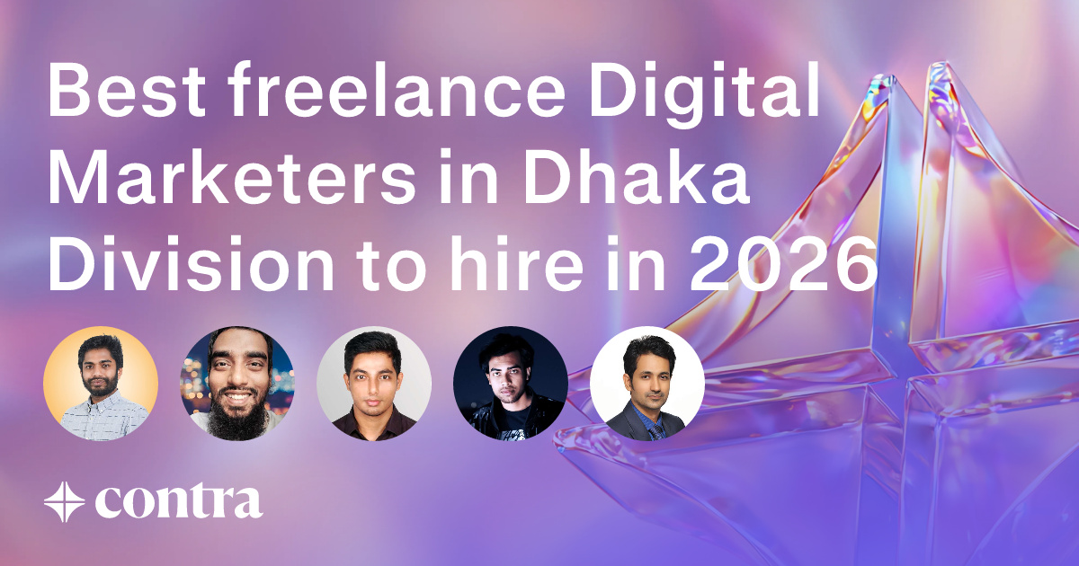 Digital Marketing freelancers in Dhaka Division