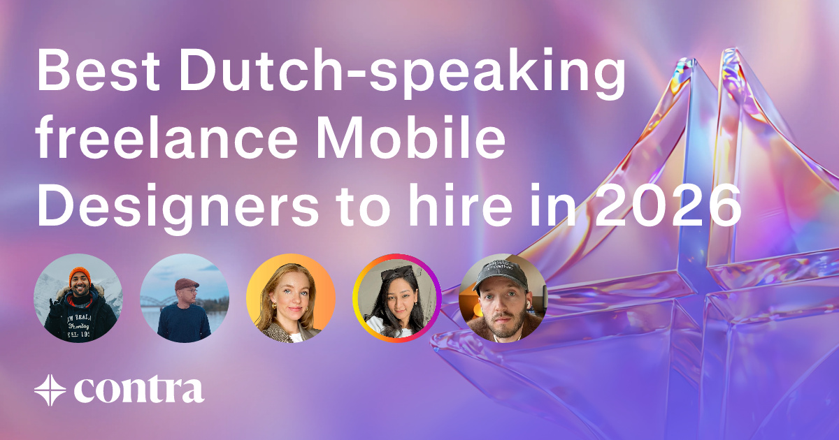 Dutch-speaking Mobile Design freelancers