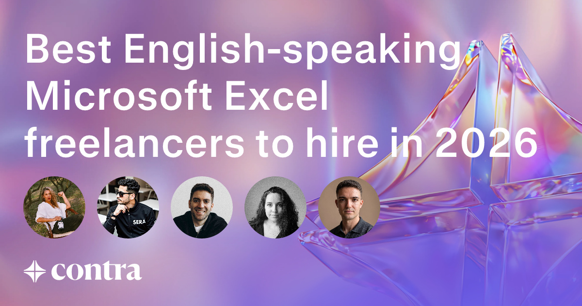 English-speaking Microsoft Excel freelancers