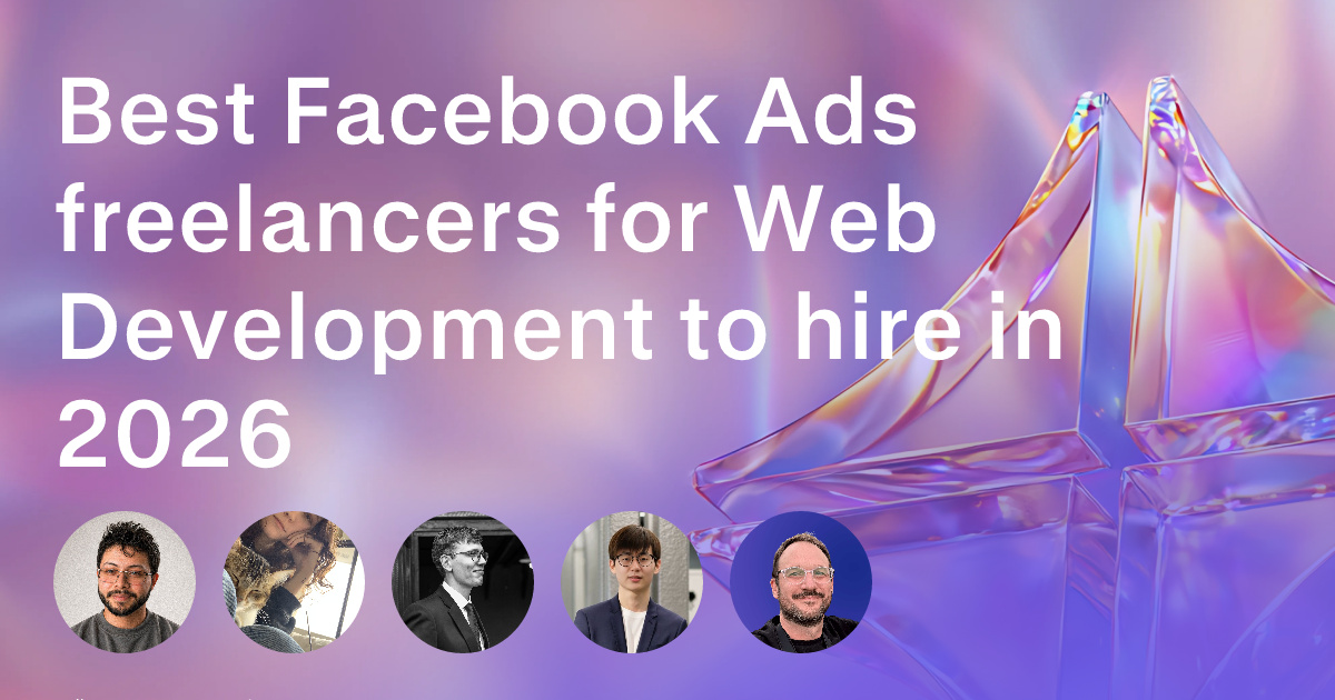 Facebook Ads freelancers for Web Development