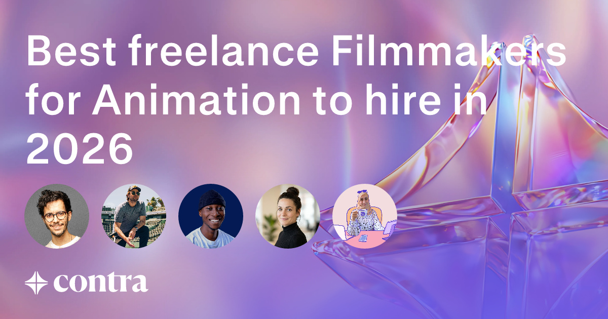 Filmmaking freelancers for Animation