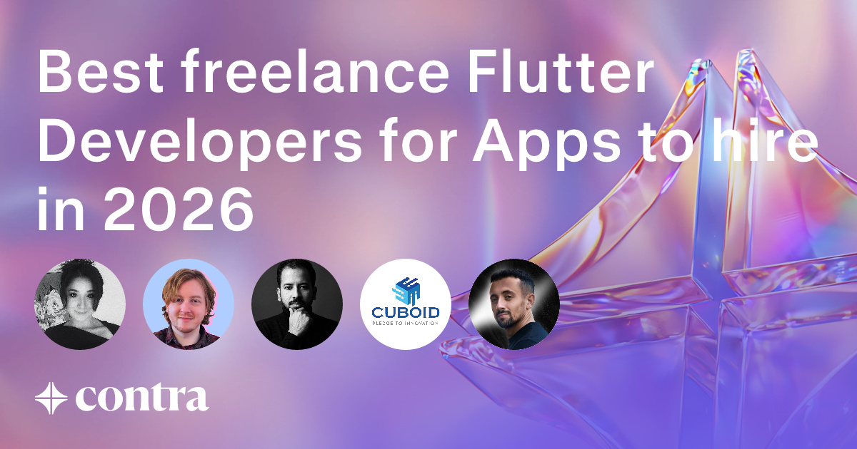 Flutter Development freelancers for Apps