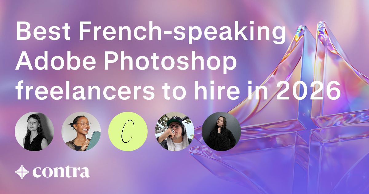 French-speaking Adobe Photoshop freelancers