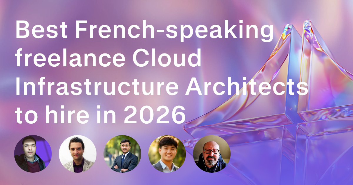 French-speaking Cloud Infrastructure freelancers