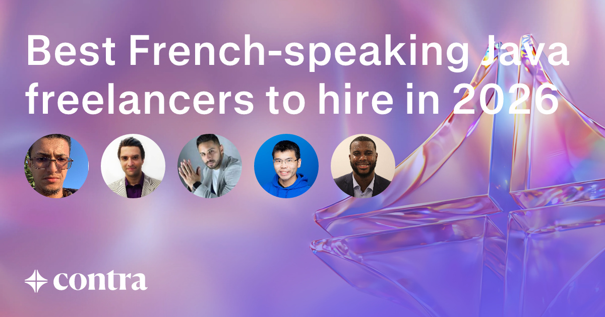 French-speaking Java freelancers