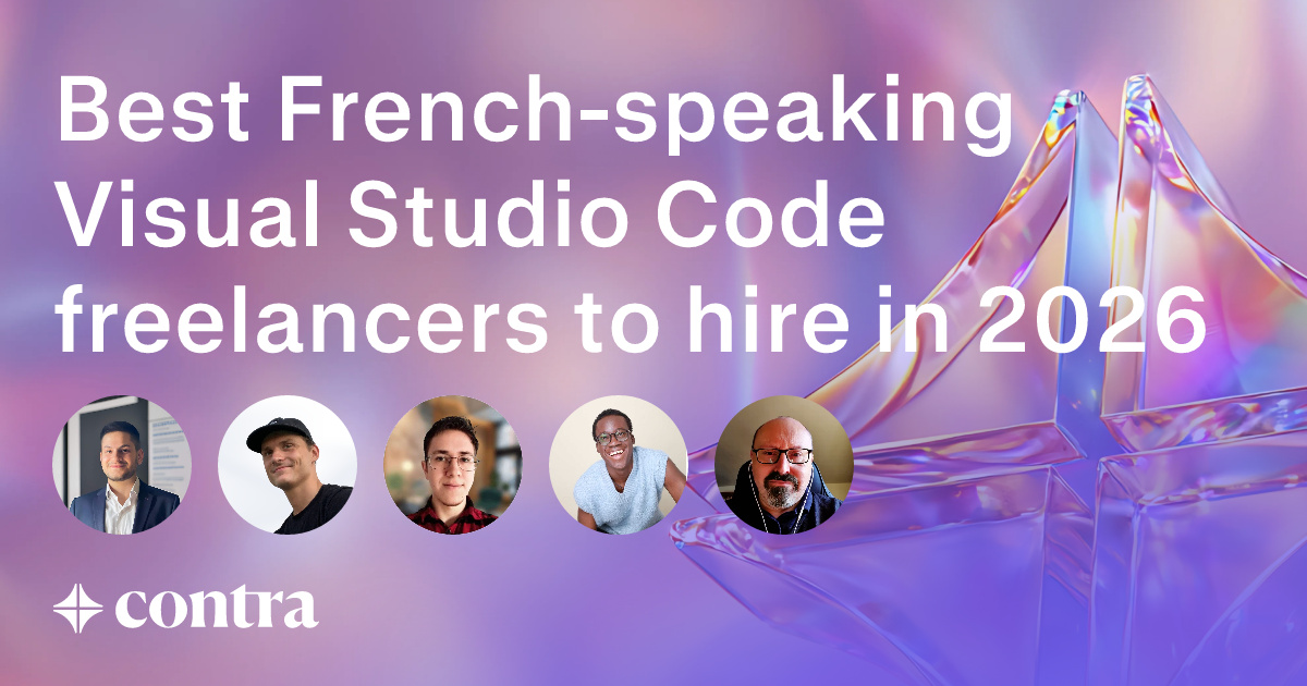 French-speaking Visual Studio Code freelancers