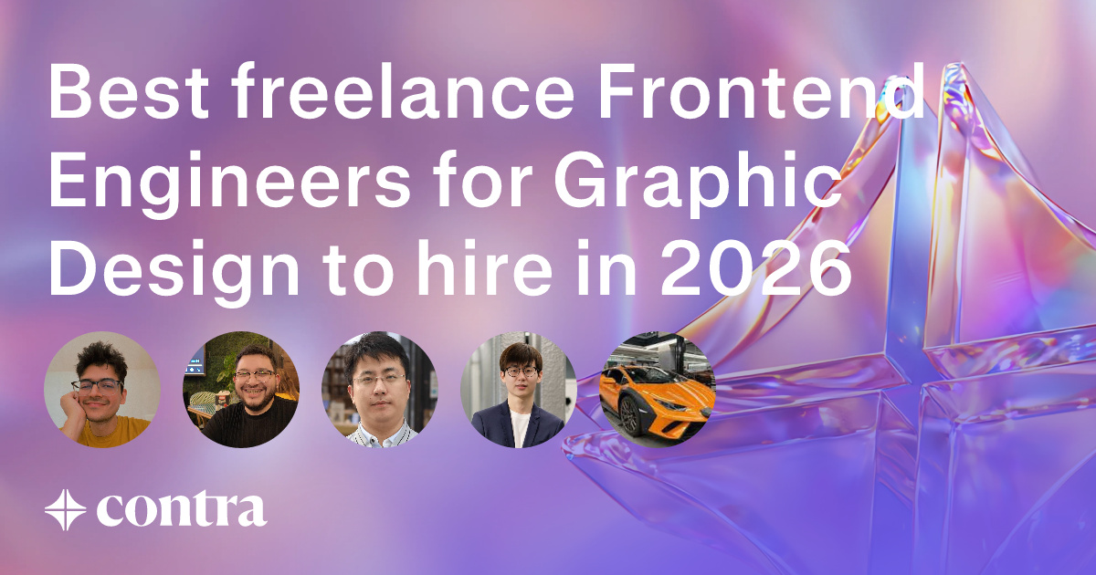 Frontend Development freelancers for Graphic Design