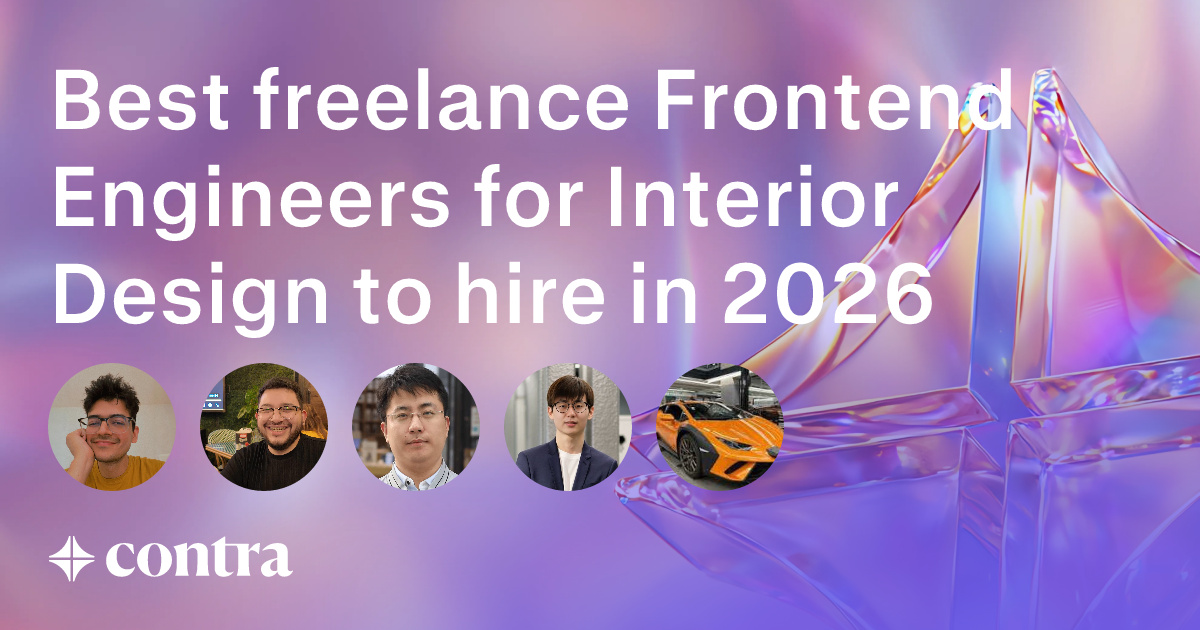 Frontend Development freelancers for Interior Design