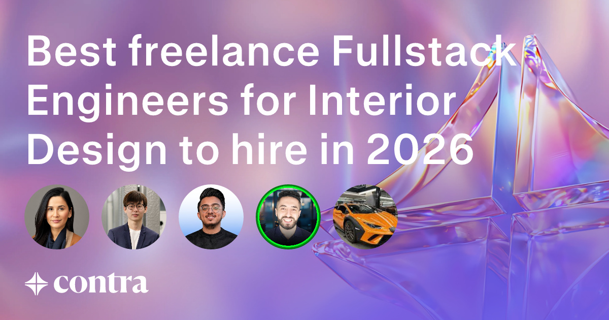 Full Stack Development freelancers for Interior Design