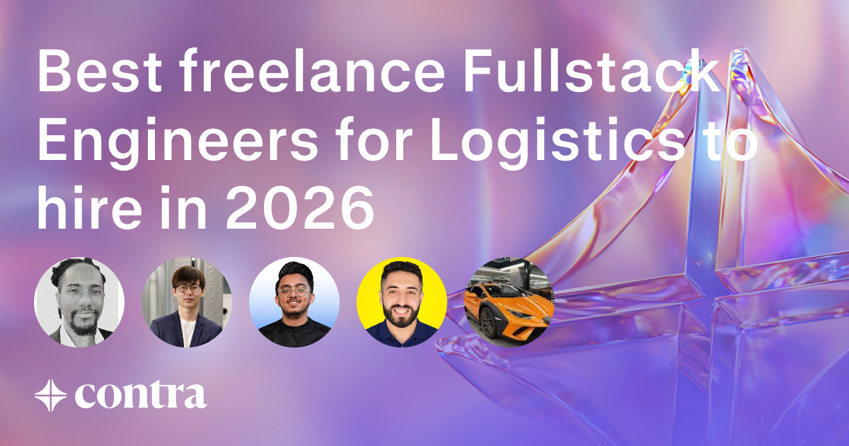 Full Stack Development freelancers for Logistics