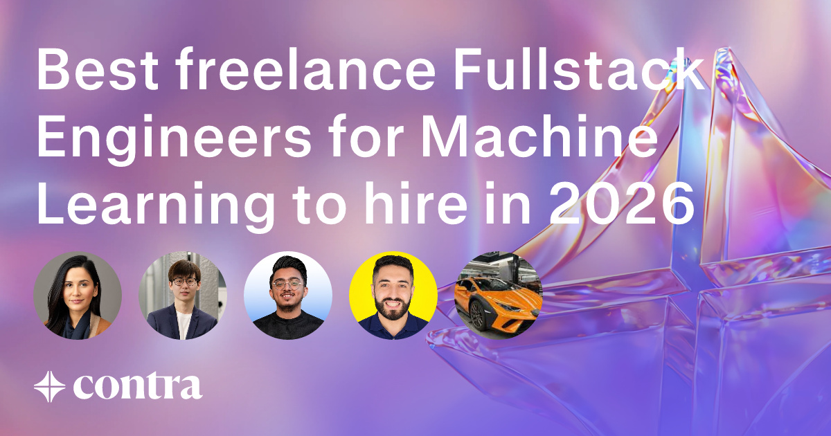 Full Stack Development freelancers for Machine Learning