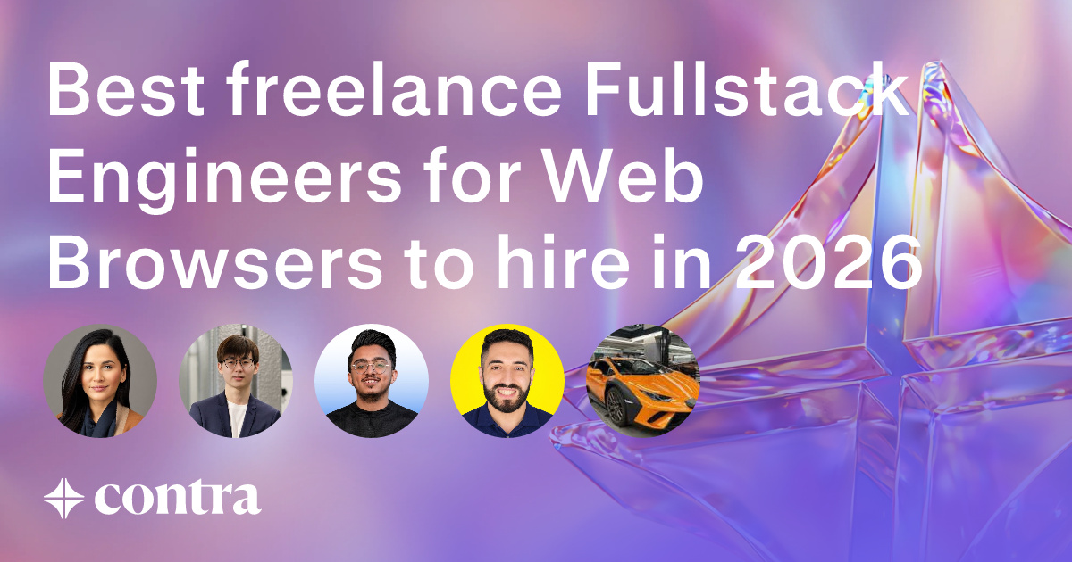 Full Stack Development freelancers for Web Browsers