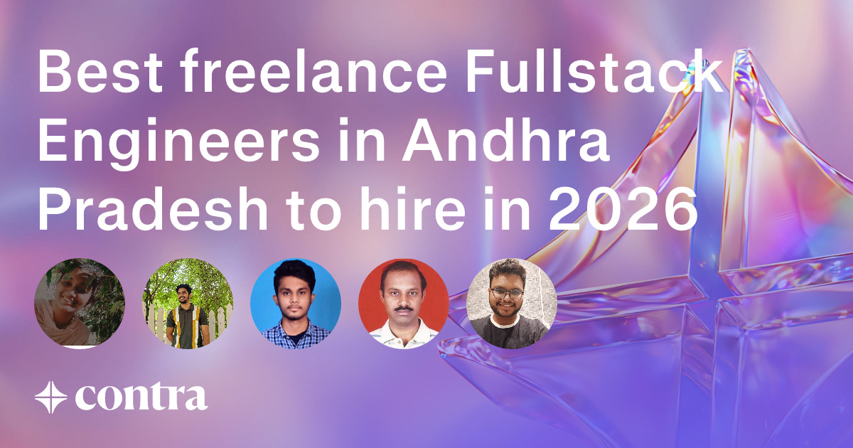 Full Stack Development freelancers in Andhra Pradesh
