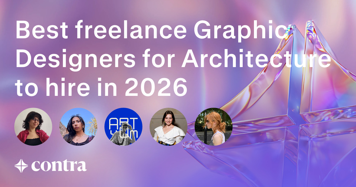 Graphic Design freelancers for Architecture